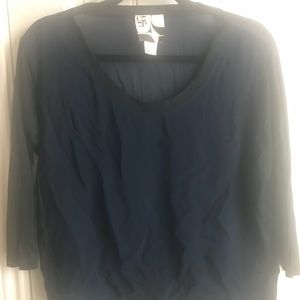 COOP BARNEYS NEW YORK Top 100% Silk, Size S